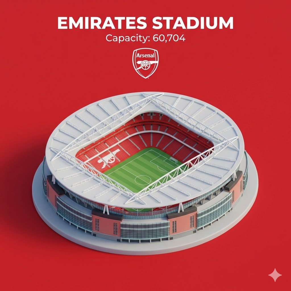 Miniature 3D cartoon scene of Stadium